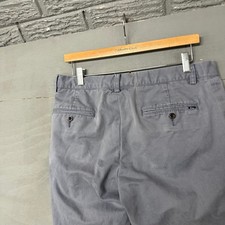 Polo Ralph Lauren Slim Fit Chino Pants Mens 32x30 Grey Blue Cotton Trousers