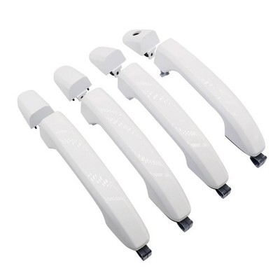 4pcs Olympic White Door Handles For GMC Sierra 1500 Limited 2019 22923605
