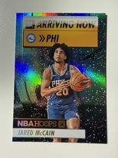 2024-25 Panini NBA Hoops Winter Arriving Now Jared McCain RC Silver Holo Foil #9