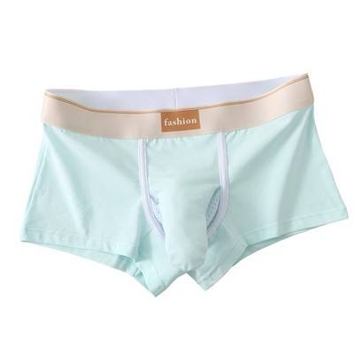 Men's Elephant Trunk Boxer Briefs Cotton Scrotum Support Separate Design