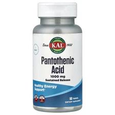 Pantothenic Acid, 50 Tablets