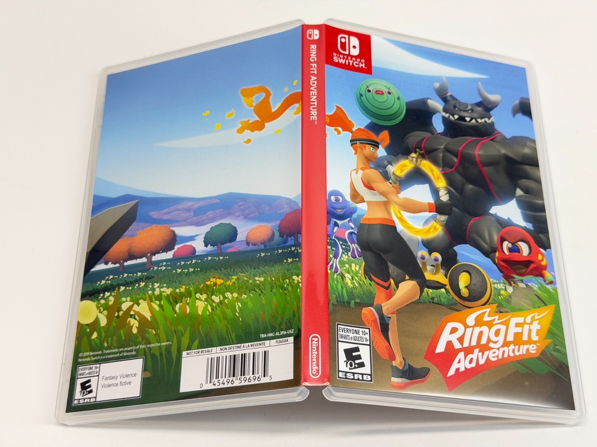 Ring Fit Adventure (Nintendo Switch) Game & Case Tested | eBay