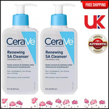 2pcs Cerave Renewing SA Cleanser 237ml