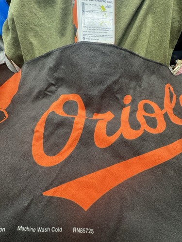 MLB Baltimore Orioles Cooling Towel Sports Towel 20 Degree Cooler. 2 Sided Print - Picture 13 of 17