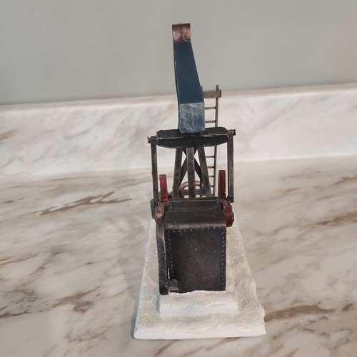 Hawthorne Village Oil Pump Train Station Collectible - Picture 2 of 5