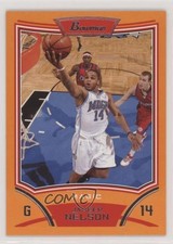 2008-09 Bowman Draft Picks & Stars Orange 73/299 Jameer Nelson #46 l8x