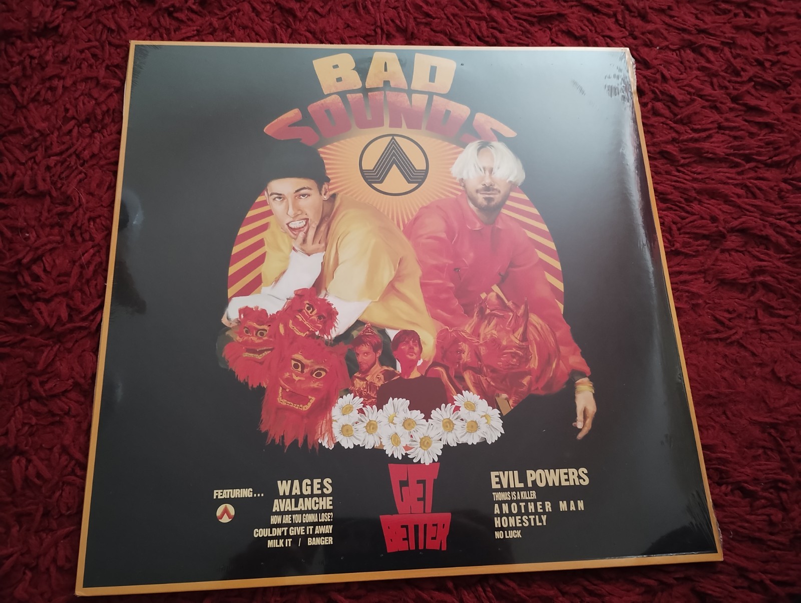 BAD SOUNDS - Get Better - Vinyl LP *NEW & SEALED*