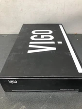 Vigo VG01303MB Hart 9" Double Handle Widespread Faucet, Matte Black, 1.2 GPM