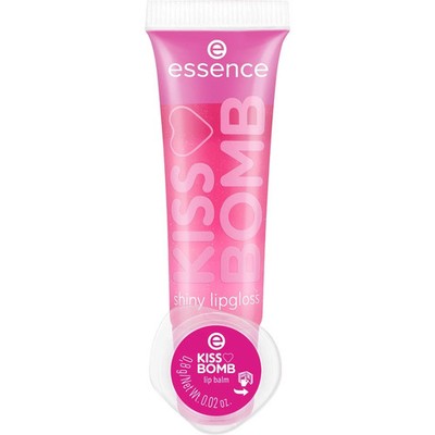 essence Kiss Bomb Shiny Lipgloss & Lip Balm Set Strawberry Sweetie - NEU OVP