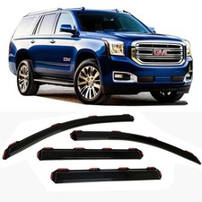 in-Channel Window Visors Rain Guards Compatible with Chevrolet Chevy Tahoe GM...