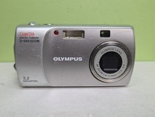 Olympus Camedia D-540 3.2MP Digital Camera Silver Zoom Working See Description