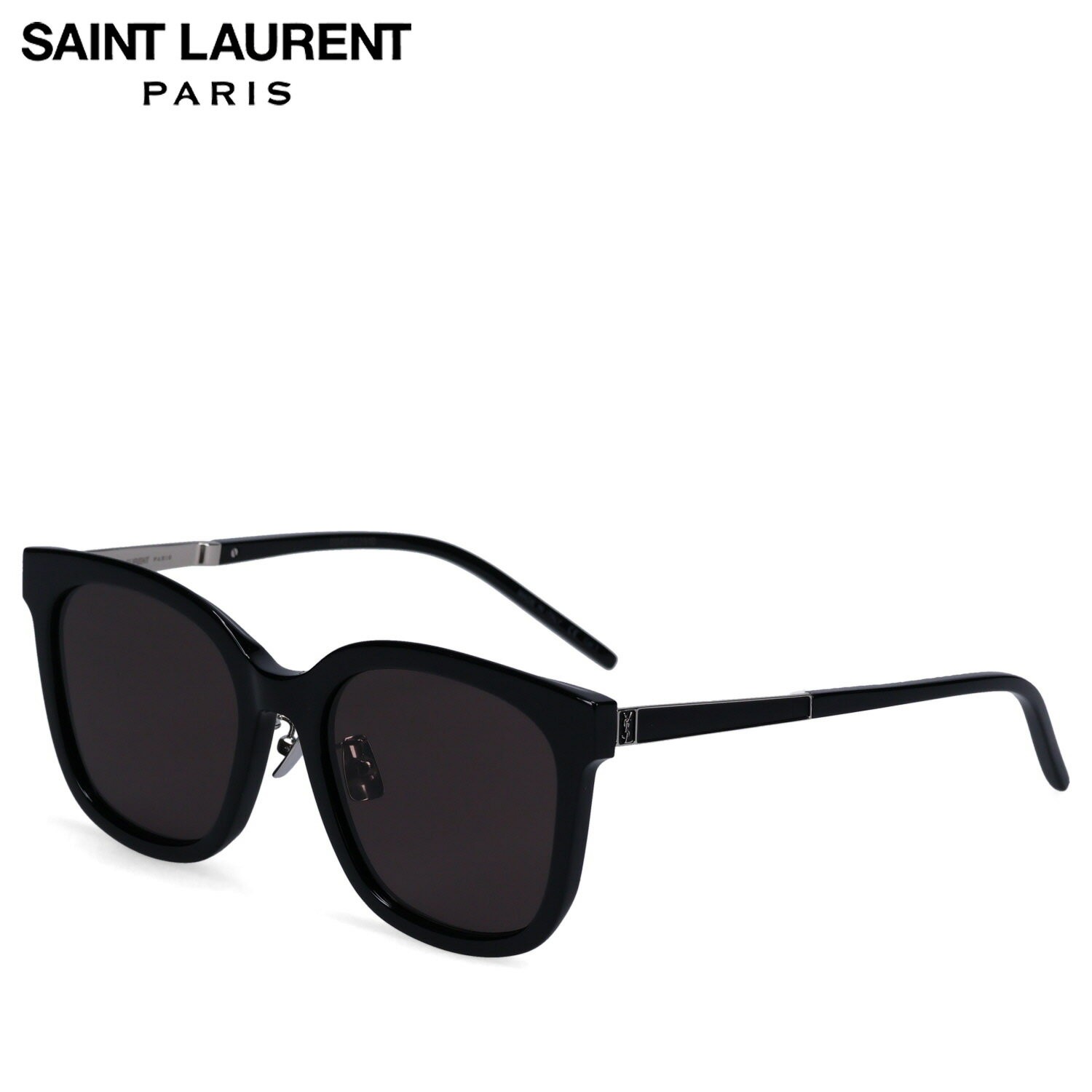 OCCHIALI DA SOLE SAINT LAURENT PARIS occhiali da sole uomo donna vestibilità asiatica neroSLM77K 001