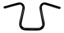 1 Pouce (25,4mm) Guidon Bobber One Noir compatible avec Harley-Davidson