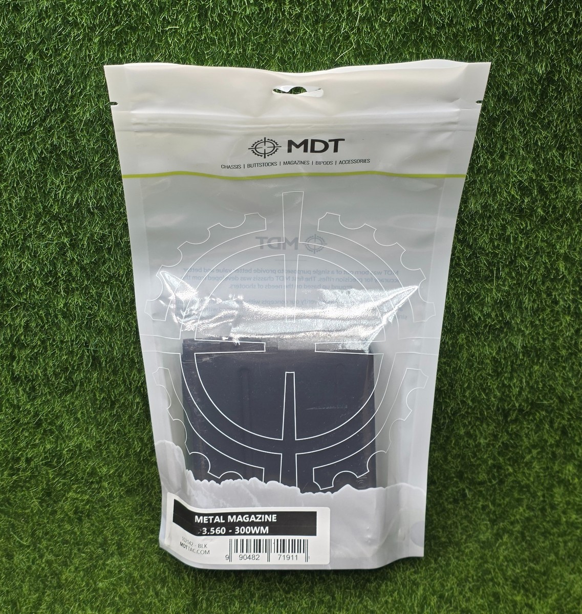 MDT 3-Round Metal Magazine Short Action SA .300 WSM/6.5 PRC, Black