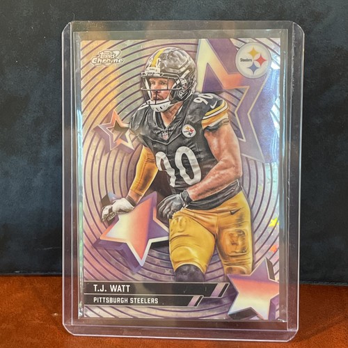2025 Topps Cosmic Chrome T.J. Watt Base (RAW)