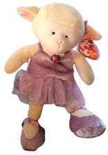 TY Beanie Baby - ARABESQUE the Ballerina Lamb 8.5 inch Retired Rare LAST ONE 