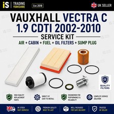 SERVICE KIT AIR CABIN FUEL OIL FILTERS VAUXHALL VECTRA C 1.9 CDTI 2002-2010