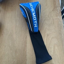 Intech Behemoth Driver Golf Club Head Cover [Black & Blue] 520cc Headcover