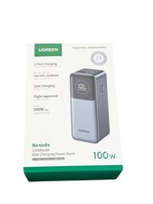 Oo5U UGREEN - Nexode 100W 12000mAh Fast Charge Power Bank with Smart Display
