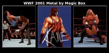WWF WWE Metal 2001 Magic Box Int Attitude Wrestling Stickers For Album Pick One
