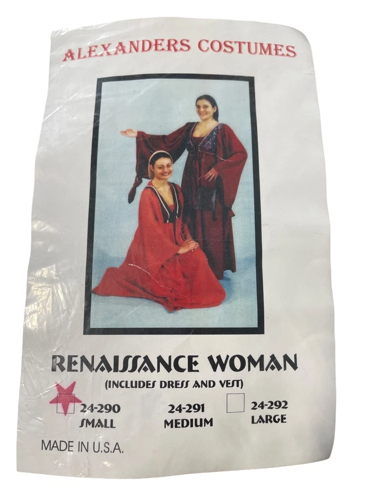 Disfraz Mujer Renacimiento Talla Pequeña Disfraces Alejandro Beige Marrón Neutro NUEVO Foto 2 de 4