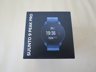 Suunto 9 Peak Pro Ocean Blue 43mm MultiSport Watch - New in Box !!