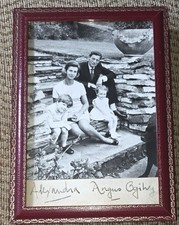 HRH PRINCESS ALEXANDRA OF KENT SIR ANGUS OGILVY  SIGNED ROYAL PRESENTATION PHOTO
