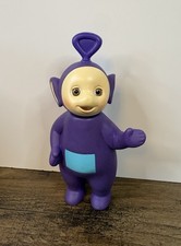 Vintage Teletubbies Tinky Winky 6.5" Purple Vinyl Figure 1998