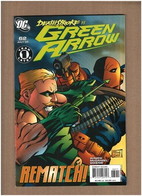 Green Arrow #62 DC Comics 2006 Judd Winick VS. DEATHSTROKE NM- 9.2
