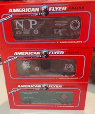 American Flyer Commemorative Car Lot 6-48485,6-48486,6-48481 All NIB