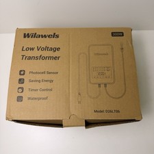 WILAWELS 300W Low Voltage Landscape Transformer, 2 Zone Independent Control