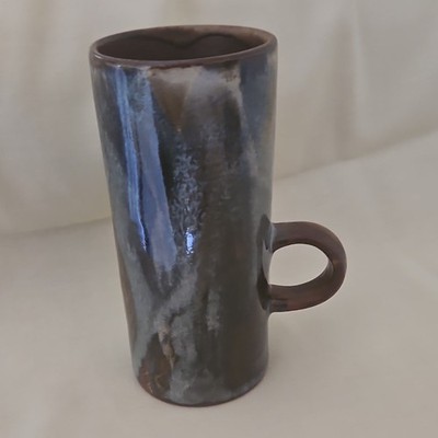 Caffe D'Vita Stoneware Espresso Mug 4 piece set 6 fl oz Volcano Earth Tone