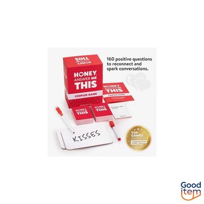The World Game HONEY, Answer Me This - Couples Game: Emotional Development