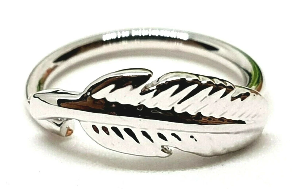 Feather Nose Ring 16g (1.2mm) 925 Silver Tragus Helix Earring Piercing Jewellery - Image 3 of 4