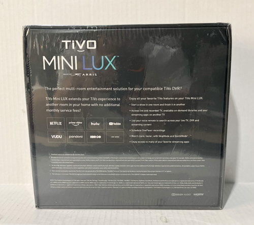 TiVo 4K Mini LUX RA9500LX (Additional Room Companion for TiVo EDGE DVRs) New - Picture 3 of 6
