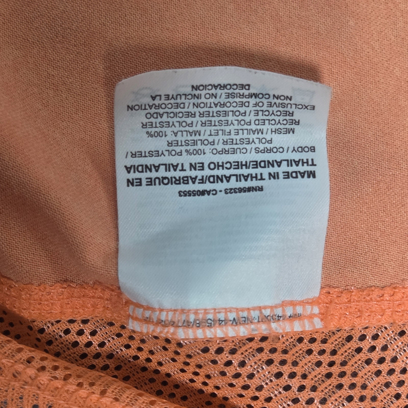 Tank Size Signs Nike Dri-FIT Mesh Panel Running Tank Top Coral Orange Size XL Women's ...