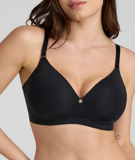 Honeylove 34D CloudEmbrace Wire Free T-Shirt Bra NWOT Black