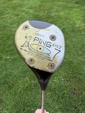 ✅PING Eye 2 7 Wood Golf Club- Steel Shaft Regular Flex- Chamois Grip- RH✅