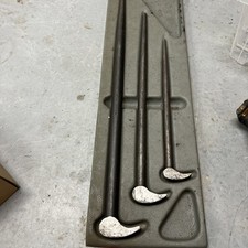 Vintage Mac Pry Bar Set 3 Pc Line Up Tool Rolling Lady Foot Lf 21 Lf16 Lf12 Usa Vintage Mac Pry Bar Set 3 Pc Line Up Tool Rolling Lady Foot Lf 21 Lf16 Lf12 Usa
