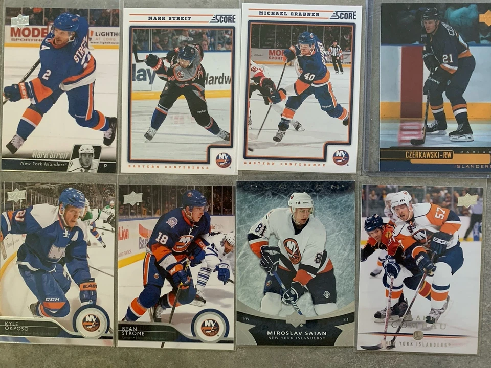 Lote de 39 tarjetas New York Islanders Foto 3 de 4