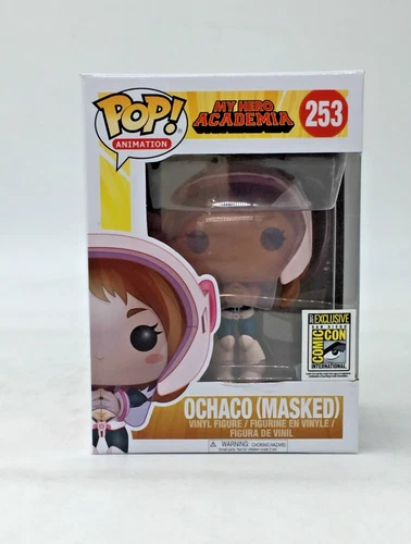 Funko Pop! My Hero Academia Ochaco Masked #253 SDCC 2017 Flawed Box
