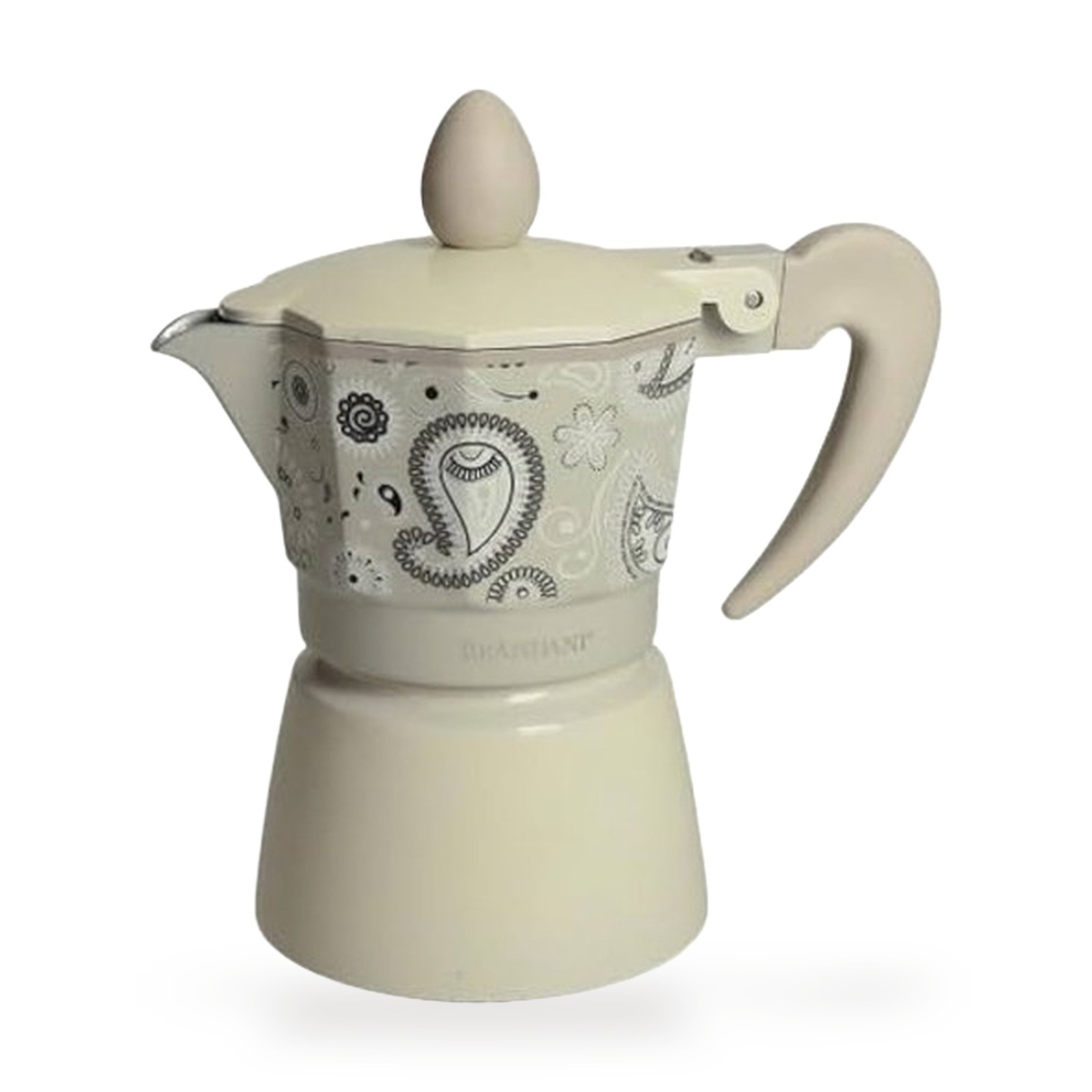 Caffettiera Brandani in alluminio per induzione 12x7x13 cm idea regalo casa