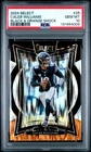 2024 Select Caleb Williams Rookie Concourse Black & Orange Shock #25 PSA 10 (RC)