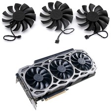 For EVGA GTX 1080TI FTW3 DT Gaming PLA09215B12H Graphics Card Fan Replacement