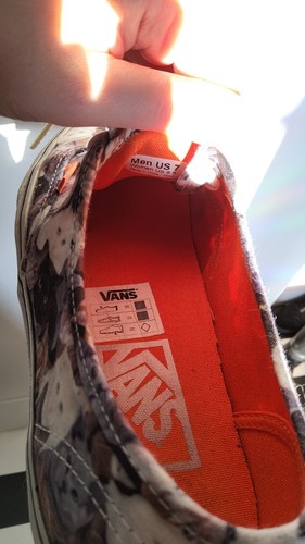 Seltene Vans mit Katzen Print 39,5, Gemusterte Sneaker Katzenköpfe, Sommerschuhe - Bild 12 von 17