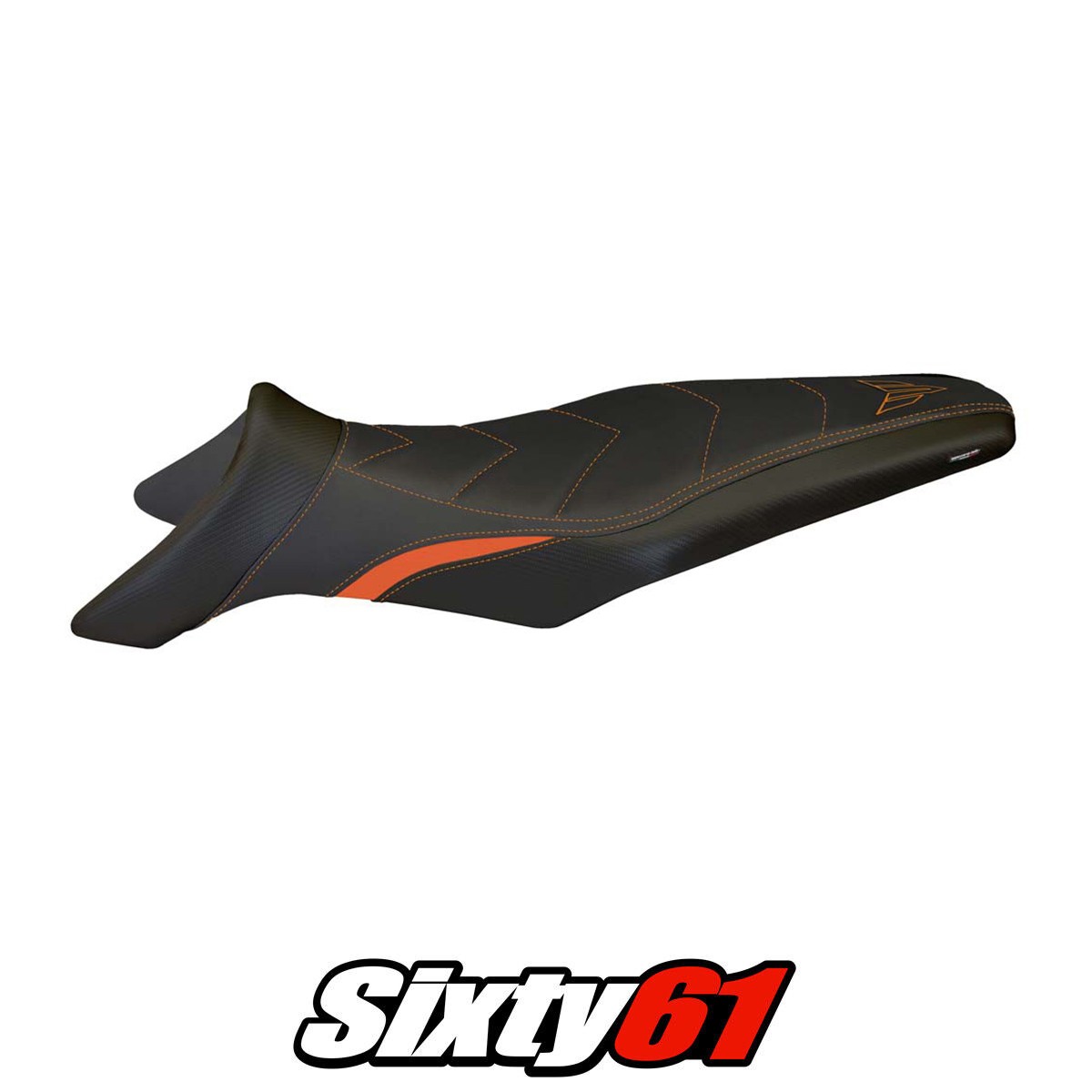 Yamaha MT-09 2013-2017 2018 2019 2020 Seat Cover Tappezzeria Ultragrip Orange