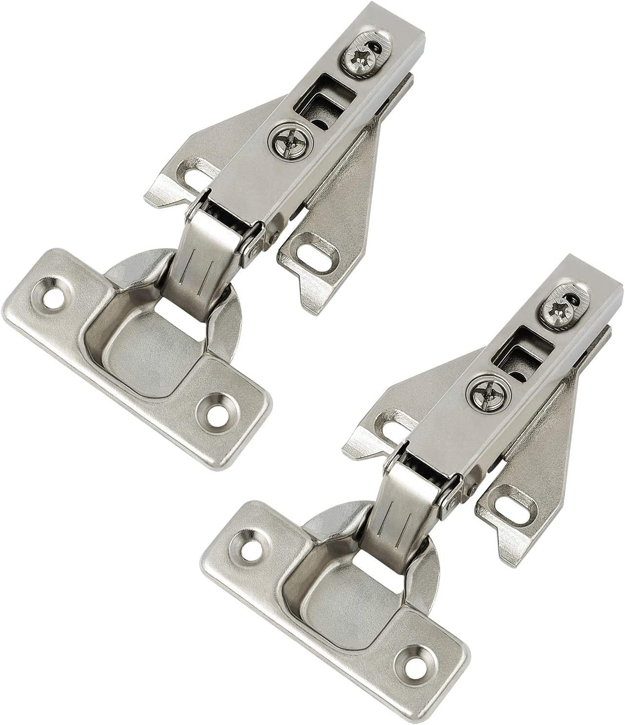 10 Pairs（20 Pack） Kitchen Cabinet Hinges for Face Frame Cabinet, Concealed Cabin