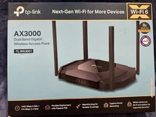 TP-Link TL-WA3001 AX3000 WiFi 6 Gigabit Access Point | Dual-Band 2.4GHz / 5GHz