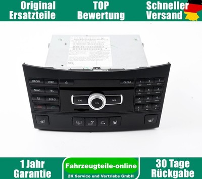 Navigationssystem Autoradio Headunit CD DVD Mercedes E-Klasse 212 A2129005514
