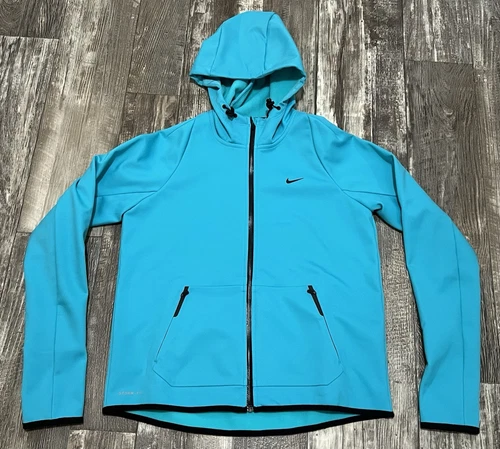 VETEMENTS Nike Giacca Donna Media Hypertech STORM FIT Softshell Felpa con Cappuccio Full Zip Pile M